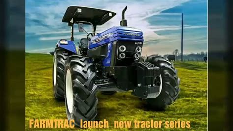 Farmtrac 6090 X Pro 4x4 90 Hp Tractor With Company Fitted Fiber Roof