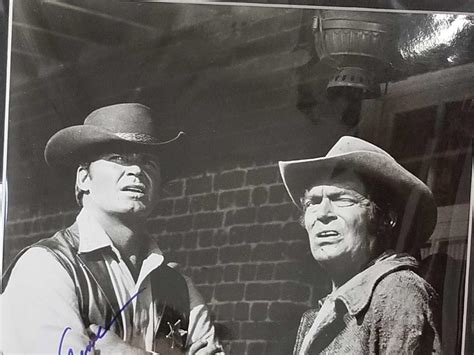 Lot James Garner And Jack Elam Double Signed Black And White Movie Still