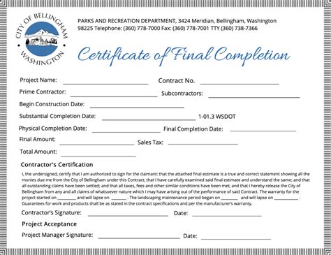 Certificate Of Completion Templates Simplecert