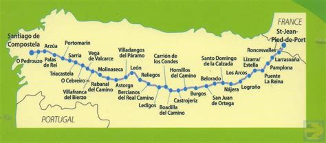 Camino Frances Map Pamplona France Map Boarding Pass Collars Travel