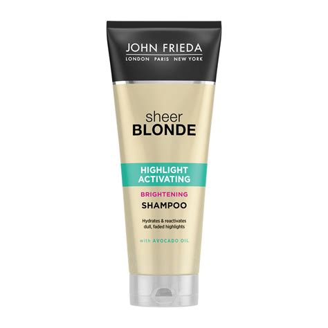 John Frieda Sheer Blonde Highlight Activating Brightening Shampoo 250ml Brightening Shampoo