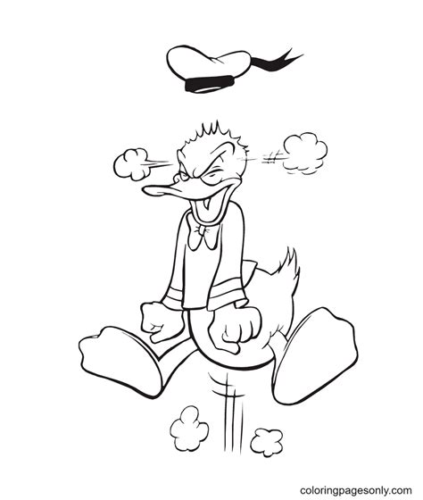 Desenhos Para Colorir Do Pato Donald Louco Desenhos Para Colorir Do Pato Donald Desenhos