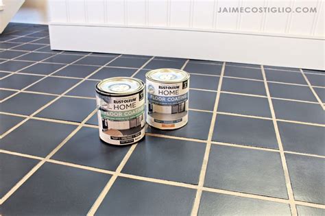 Rustoleum Floor Tile Paint Home Depot Rust Oleum Home 1 Qt Semi Gloss