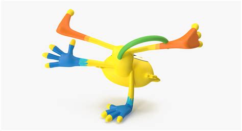 2016 Olympics Mascot Vinicius 3d Max