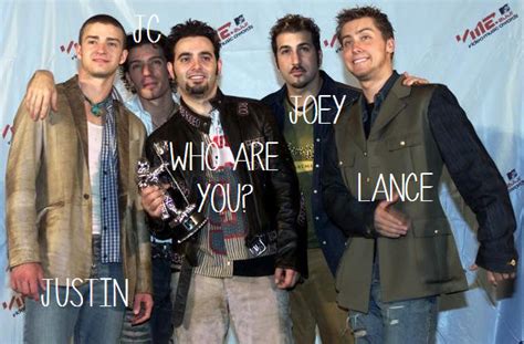 The members include, justin timberlake, j.c chasez, joey fatone, chris kirkpatrick, & lance bass. Baby | The Lovely Lifestyle