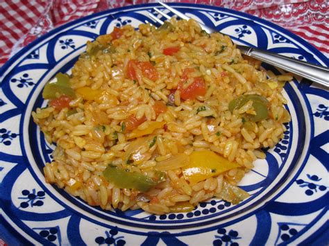 Spicy Moroccan Rice Recipe With Tomatoes And Peppers