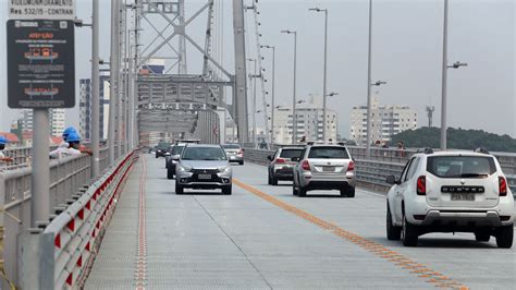 Ponte Herc Lio Luz Volta A Receber Tr Fego De Carros De Passeio Depois