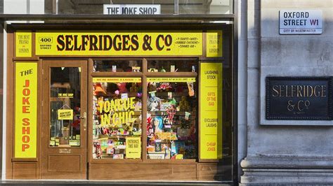 Hulls Dinsdales Inspires Pop Up Joke Shop In Selfridges Bbc News