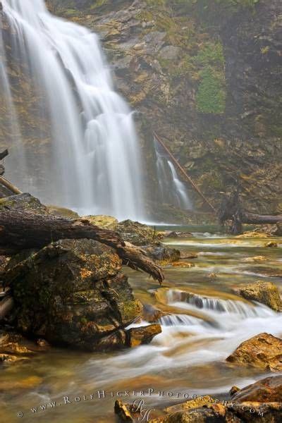 Rainbow Falls In Monashee Provincial Park Okanagan British Columbia