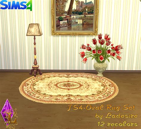Ladesires Creative Corner Ts4 Oval Rugs By Ladesire