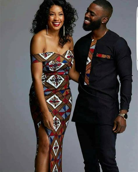 African Couple Matching Outfitafrican Couple Clothingafrican Etsy