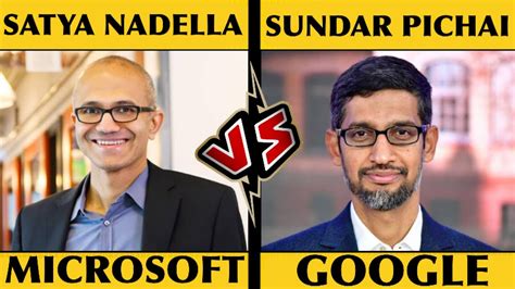 The net worth of sundar pichai is us $150 million. Satya Nadella VS Sundar Pichai | Net Worth, Salary ...