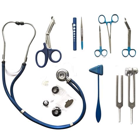 9 Piece Medical Diagnostic Nurse Kit Assorted Colors Blue In 2023