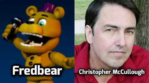 Characters And Voice Actors Fnaf World Youtube