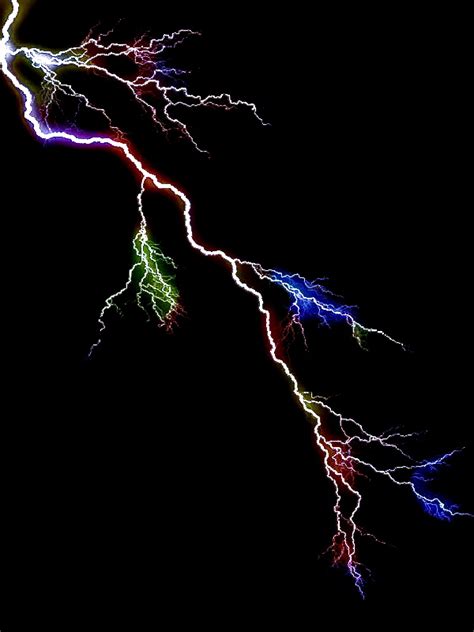 Rainbow Lightning By Jpadfx On Deviantart