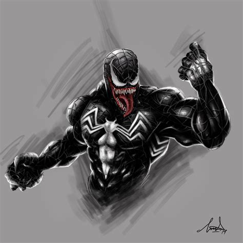 Spiderman 3 Venom Concept Art