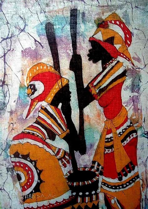 The Gallery For Traditional African Art Paintings