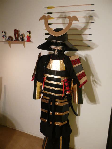 Cardboard Samurai Armor By Makinstuffoutofstuff On Deviantart