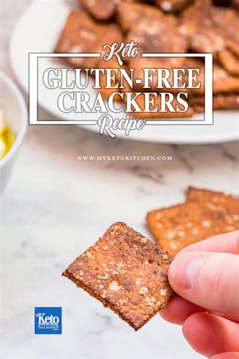 Gluten Free Crackers Recipe Low Carb Savory 100 Keto Easy