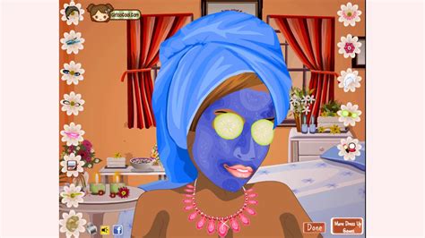 how to play clean facial spa game free online games youtube