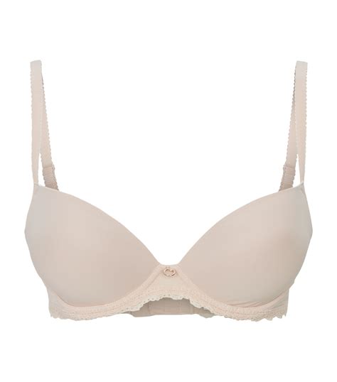 Womens Aubade Nude Moulded Cup Plunge Bra Harrods UK