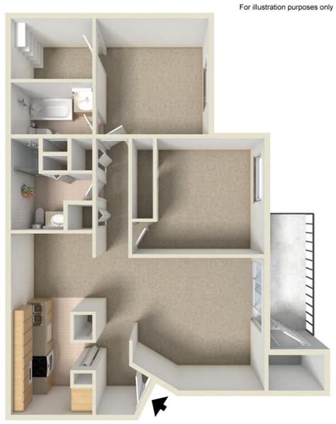 2 Bedrooms 2 Bathrooms 1000 Sq Ft Apartments For Rent Apartment