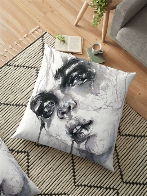Drooling Floor Pillow By Doriana Pillows Floor Pillows Double Sided