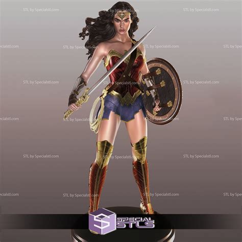 Gal Gadot Wonder Woman 3d Model Specialstl