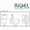 Rigel WC8056F, WC 8056, WC8056, RL-WC8056F-HKM (獨特雙漩渦式設計座廁),現貨,新加坡牌子坐廁 ...