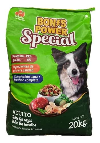 Croqueta Bones Power Special 20kg Alimento Para Perros