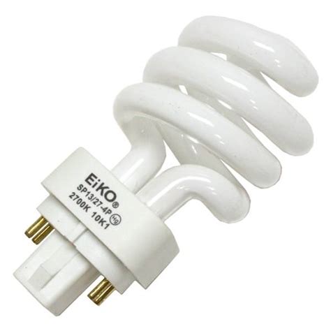 Eiko 05251 Twist Style 4 Pin Base Compact Fluorescent Light Bulb