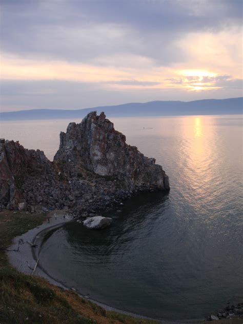 Lake Baikal Rock Daniel Gasienica Flickr