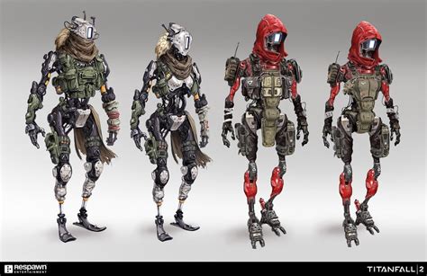 Cool Faction Specific Titanfall 2 Concept Art Titanfall