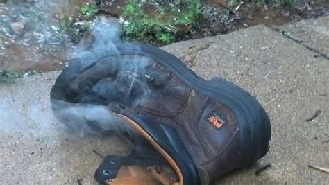 Man Survives After Lightning Strike Blows Him Out Of Boots