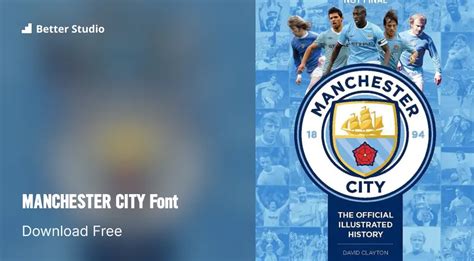 Manchester City 22 23 Kit Font Download Free