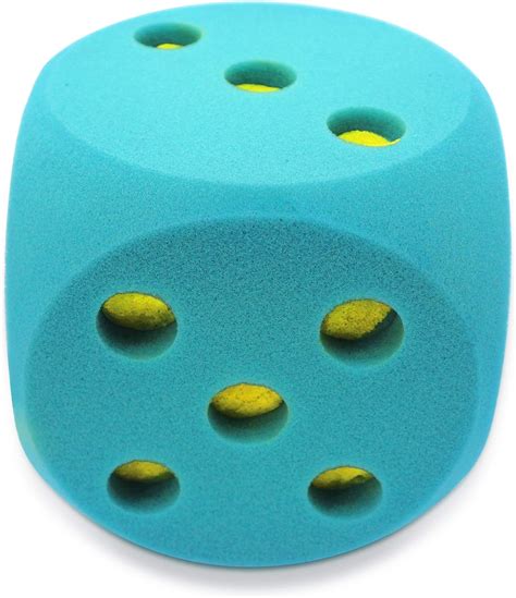 The Twiddlers 1 Giant Foam Dice 16 Cm Soft Colourful Large Toy For