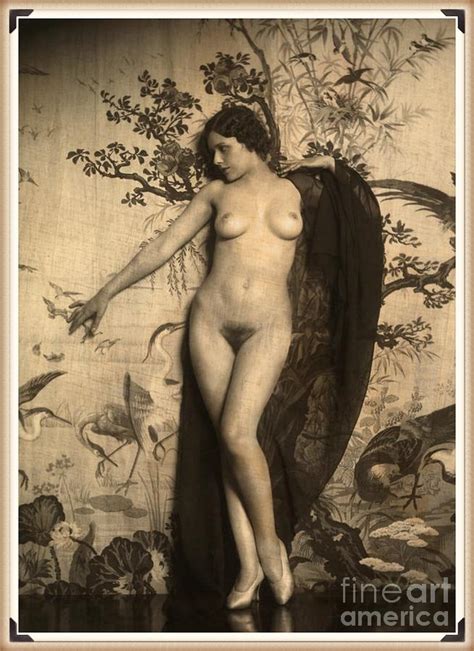 Digital Ode To Vintage Nude By Mb Digital Art By Esoterica Art Agency Pixels
