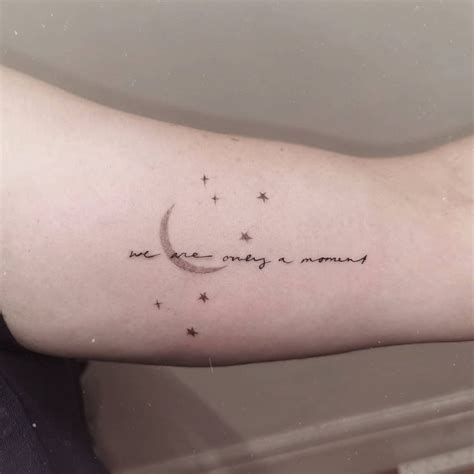 Meaning Of Crescent Moon And Star Tattoos BlendUp