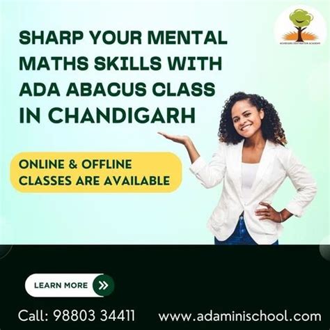 Achievers Destination Academy Ada Abacus Classes In Chandigarh Rs 999