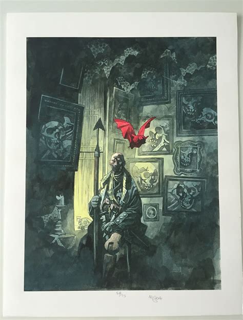 Pin By Pauline On Serigraphies Bd Mike Mignola Art Art