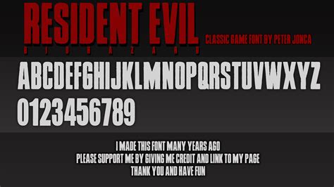 Aprender Acerca 76 Imagen Tipografia Resident Evil Viaterramx