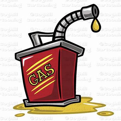 Gas Clipart Gasoline Cartoon Clip Container Vector