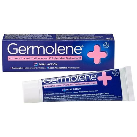 Germolene Antiseptic Wound Cream 30g First Aid Bandm