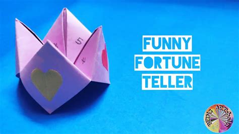 How To Make Fortune Teller Origami Funny Fortune Teller Easy