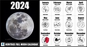 2024 And 2025 Full Moon Calendar - Diane Florida