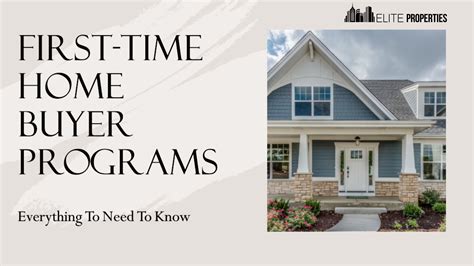 First Time Home Buyer Programs Everything To Need To Know Buy And