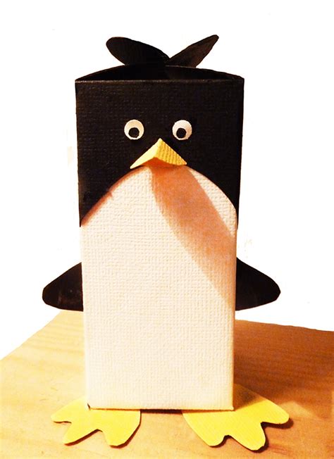How To Make A Cute Penguin Box Clipartqueens Blog