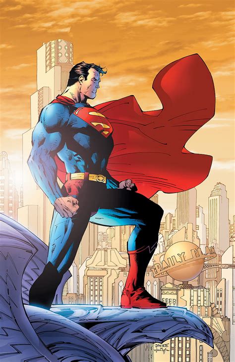 Superman Dc Hero Jim Lee Hd Phone Wallpaper Peakpx