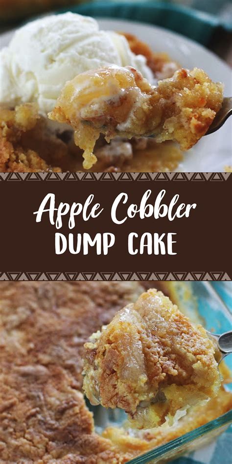 Apple Cobbler Dump Cake | Apple pie filling recipes, Apple pies filling, Filling recipes