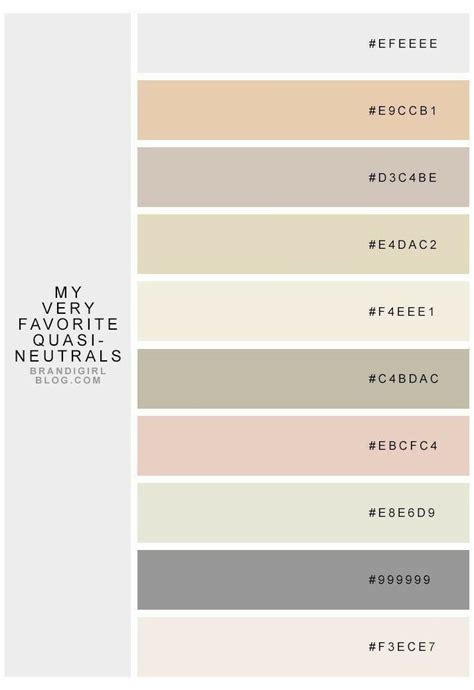 Palette Design Calm Color Palette Brand Color Palette Colour